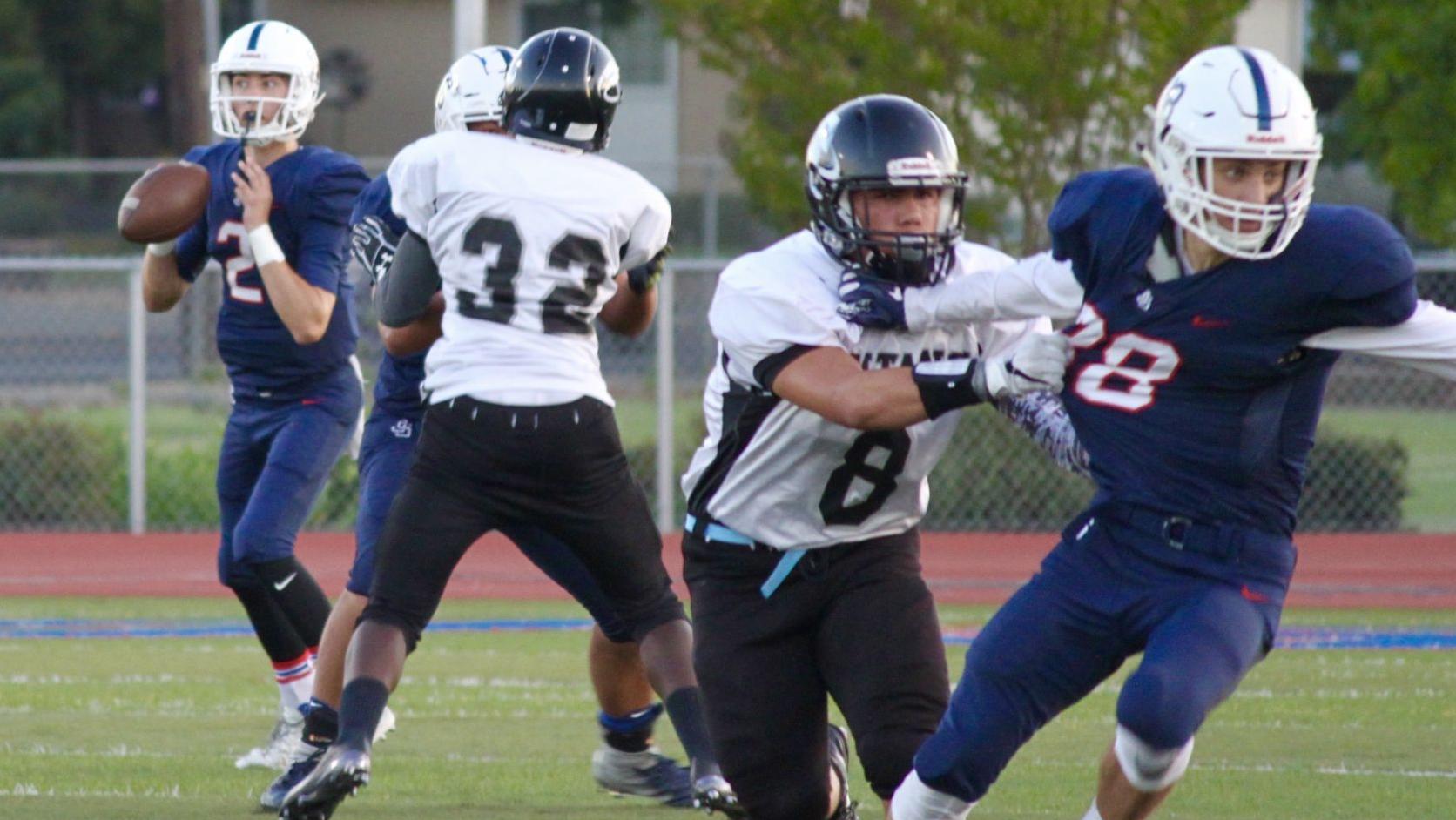 Justin-Siena football